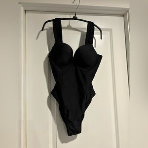 Pink Lily One Piece Swimsuit